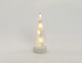 LED glass tree