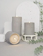 real wax flameless candles