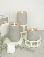 flameless candles wax