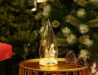 LED deco glass with string light