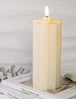 bath flameless candle