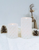 unique led wax candle