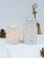 led wax candle light
