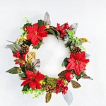 Christmas Wreath with LED light chain