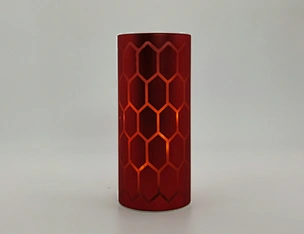 LED glass pot