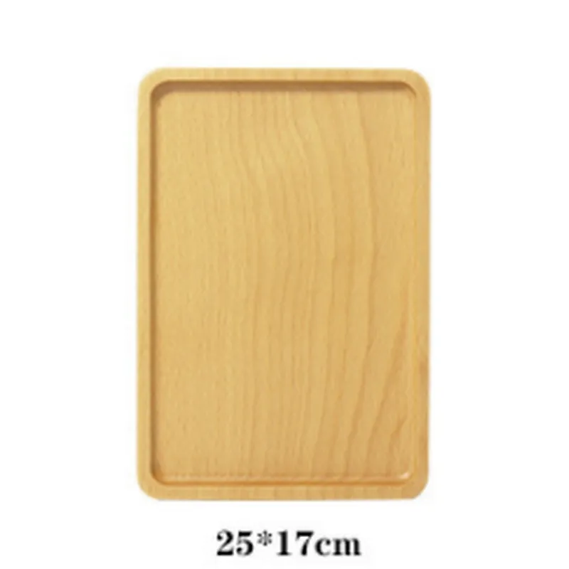 Square Wood Plate,Made of Wholewood,No glue