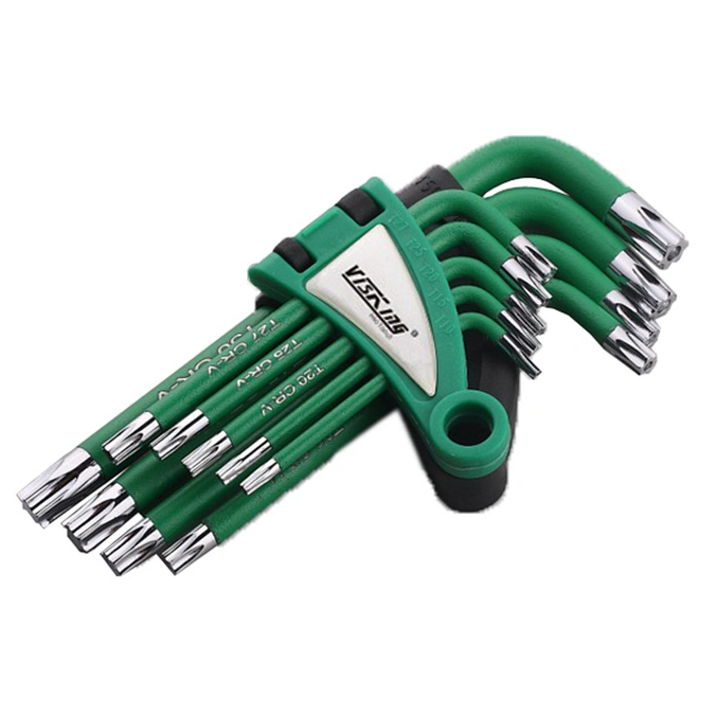 9pc Short arm torx key set