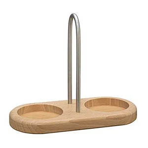 Natural Beech Wood Mill Cruet