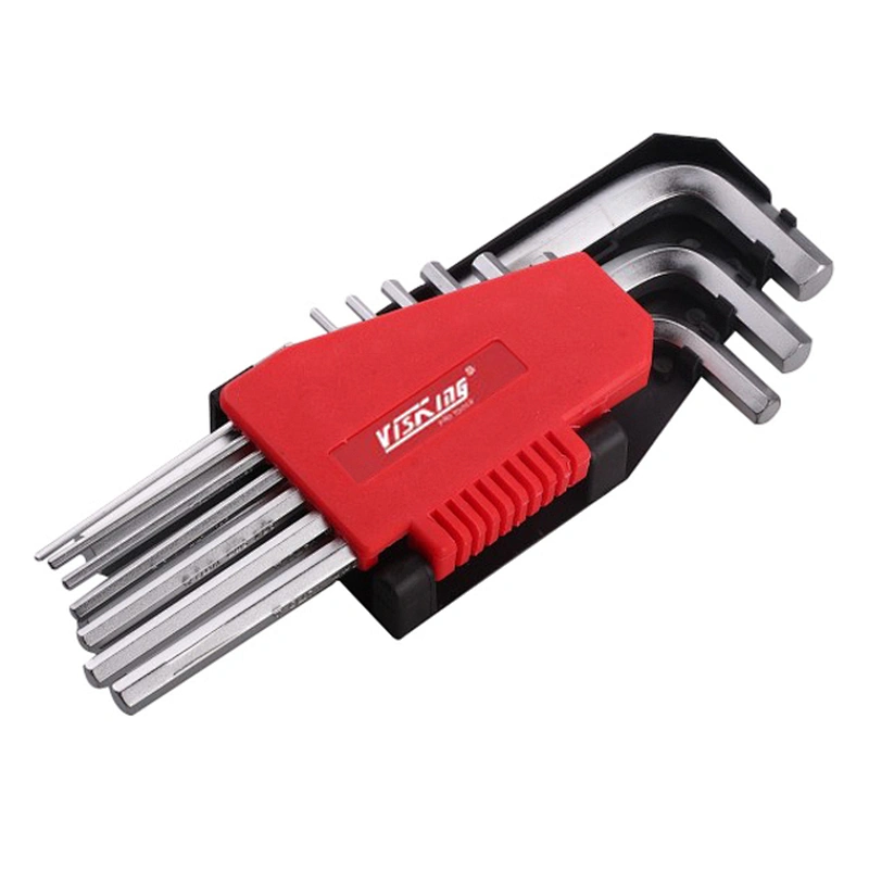 10pc Long arm hex key set