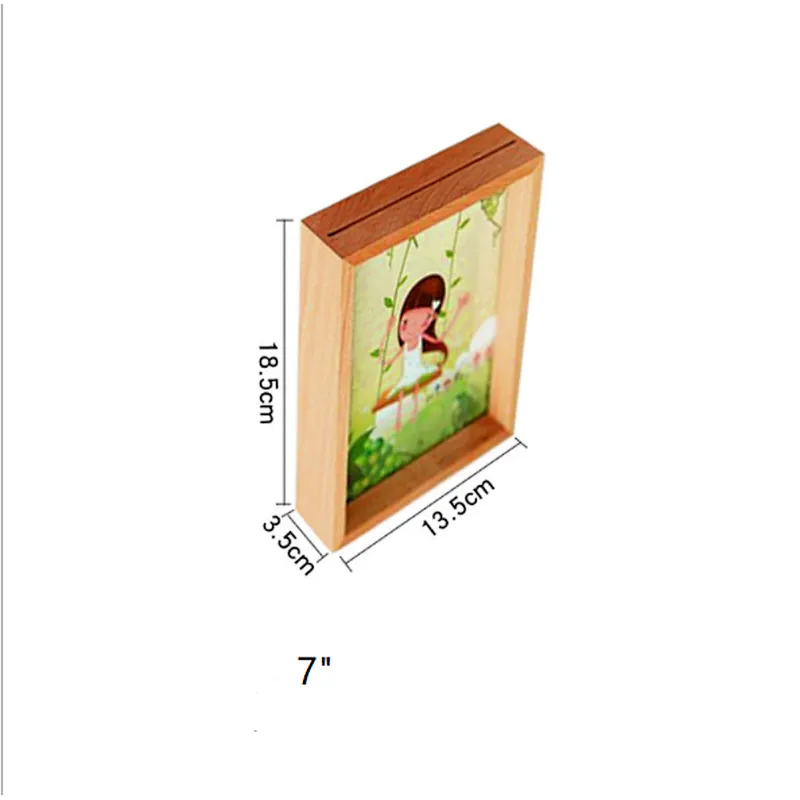 Wooden Photo Stand,Double Side