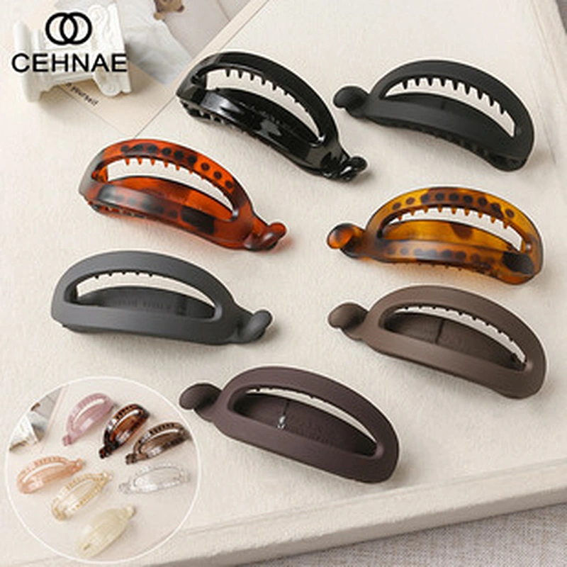 Spring Flat Clip - Matte Finish, Minimalist, Girly, Korean Style (Model 009)