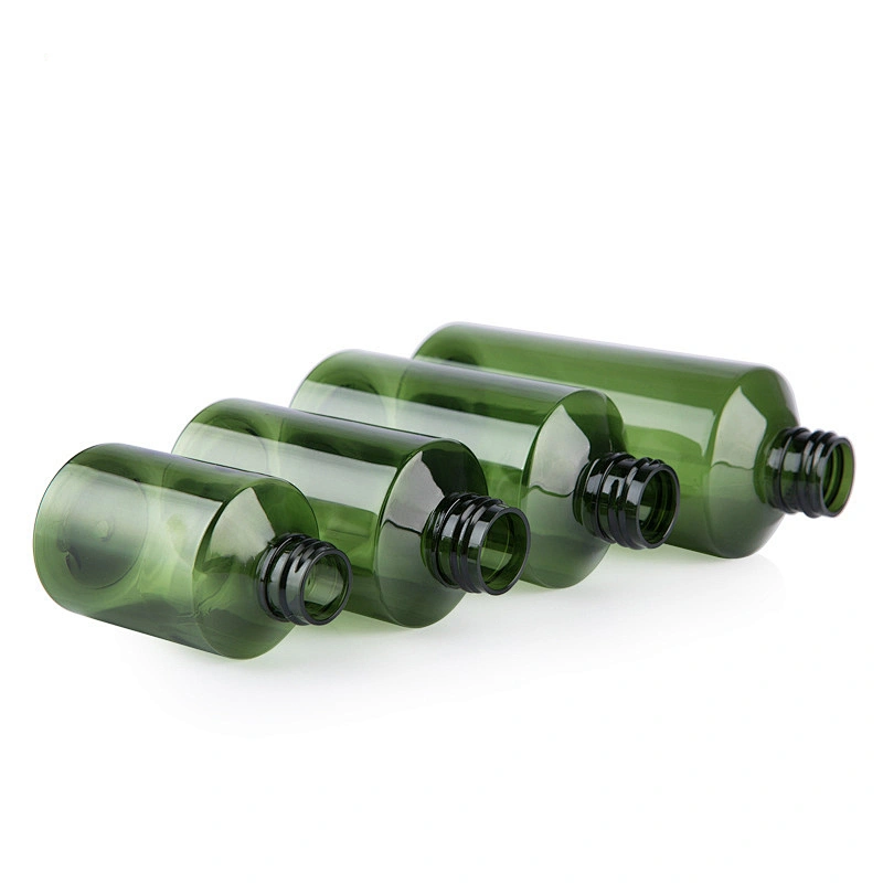 50ml Dark green oblique shoulder PET spray bottle