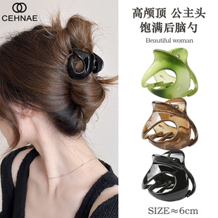 Hair Claw Clip - Girly, New Design, Floral, Solid Color, Colorful (Model 007)