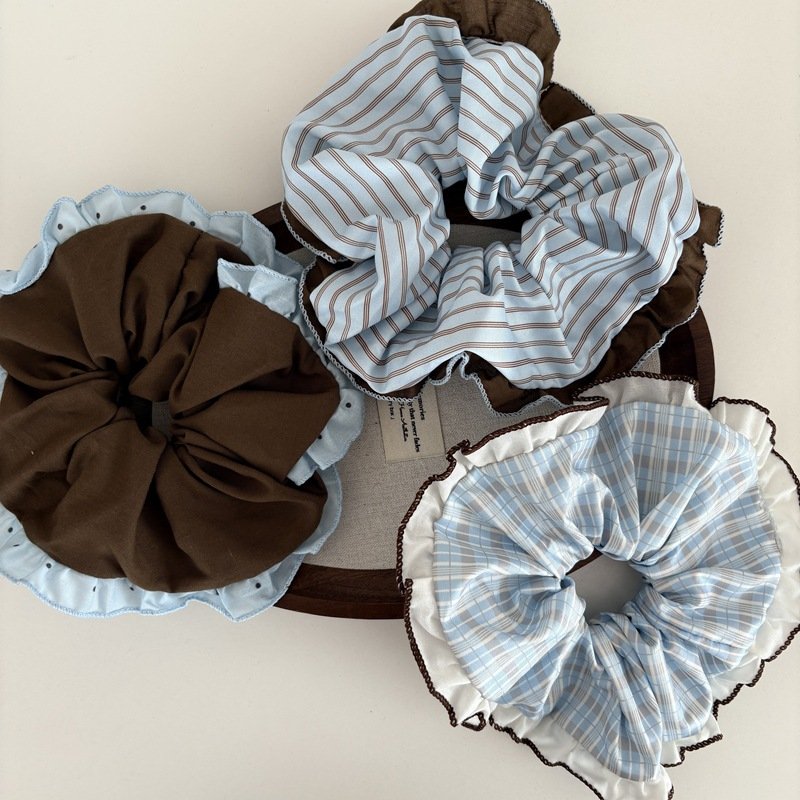 Scrunchie Hair Tie - Satin, Silk-like - Korean Style, French Style, Elegant, Chic (HT103)