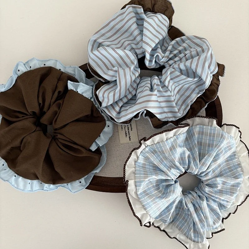 Scrunchie Hair Tie - Satin, Silk-like - Korean Style, French Style, Elegant, Chic (HT103)