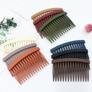 Spring Flat Clip - Matte Finish, Minimalist, Korean Style - Large (Model 043)