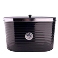 Black Kitchen Canister Set