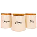 tea/sugar/coffee canisters