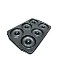 carbon steel donut cookie baking pan mold 6 cavity non-stick