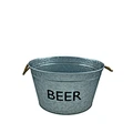 Farm house Custom galvanized iron party wine ice cooler bucket