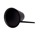 Black watering can