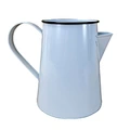Cream Pitcher With Black Rim