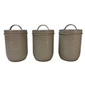 Capsule shape tea coffee sugar tin