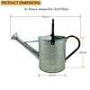 2L powder coated Steel Decorative Garden Watering Can