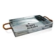 rectangular metal tray