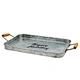 rectangular metal tray