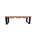 3 bowl dog food stand