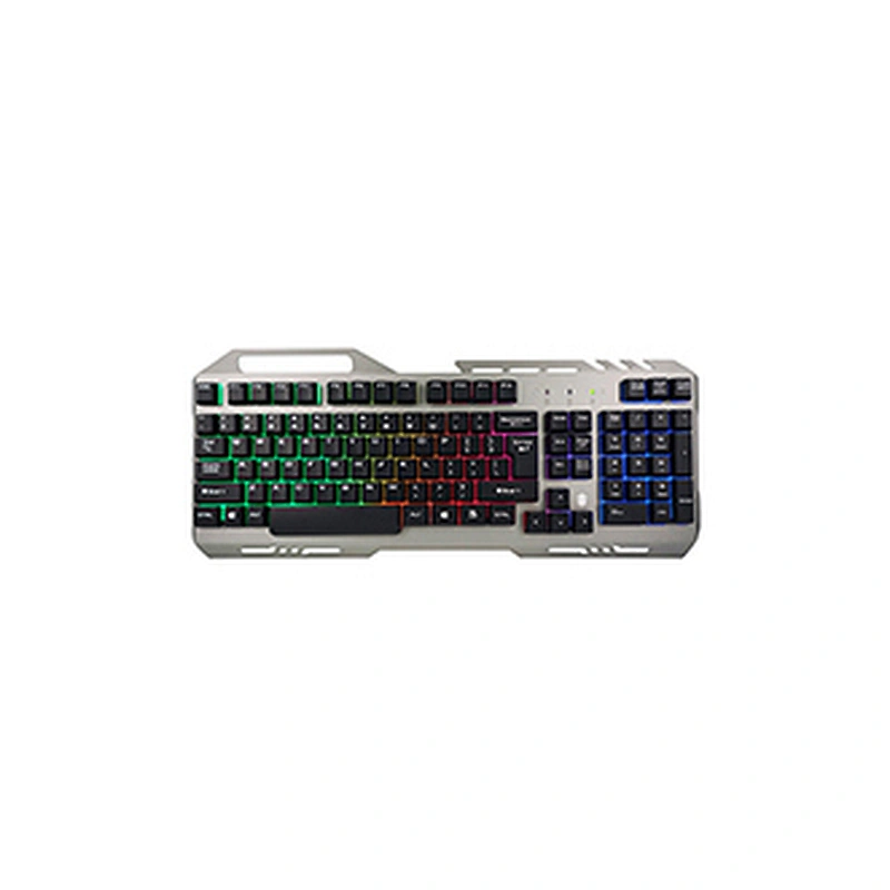 7 Colored Rainbow Backlit Gaming Membrane Keyboard ST-GKB8151