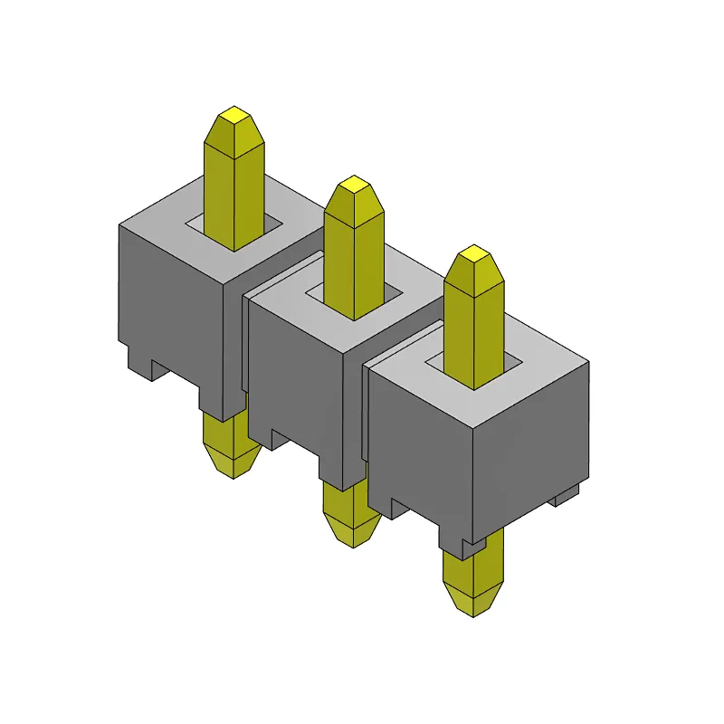 Pitch 2.54mm Pin Header Single Row Dip Type Connector