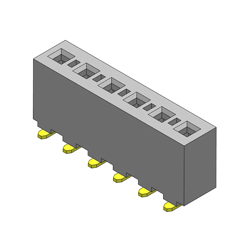 Pitch 3.96mm Female Header  Single Row SMT Type Connector