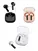 Transparent tws earbuds with mics