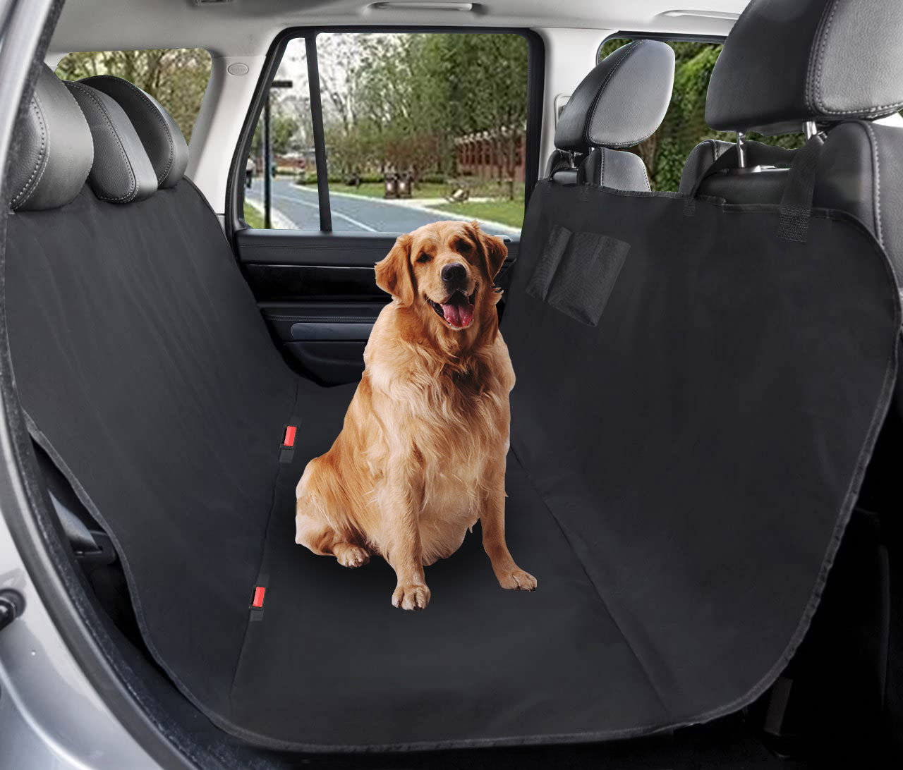 Dog rear seat cover
