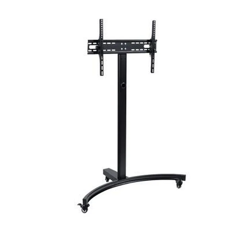 Swivel TV Rolling Cart with Height Adjustment