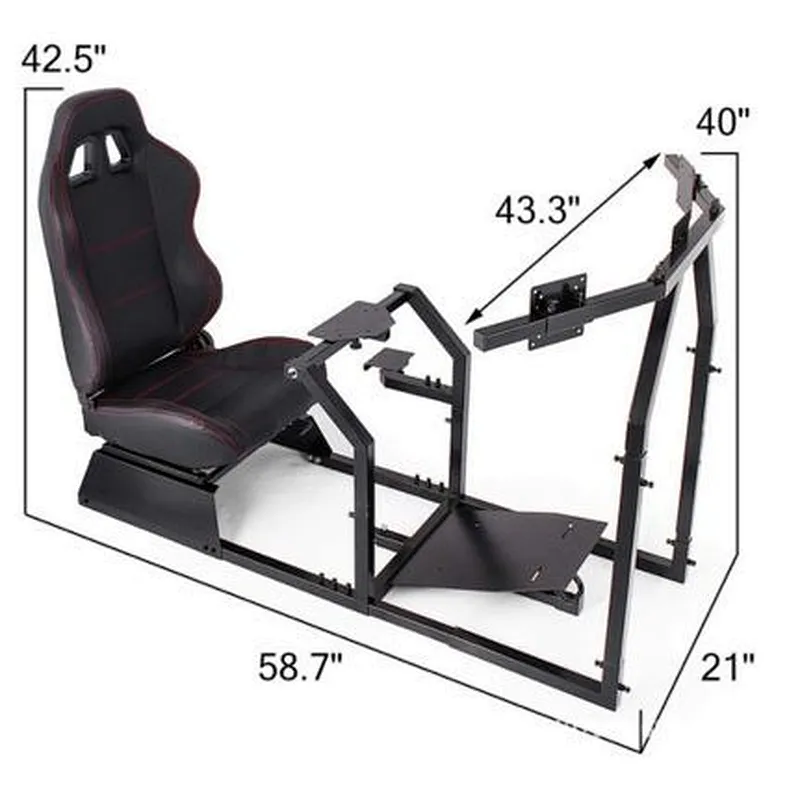 Ultimate Racing Simulator Cockpit Elevate Gaming Experience