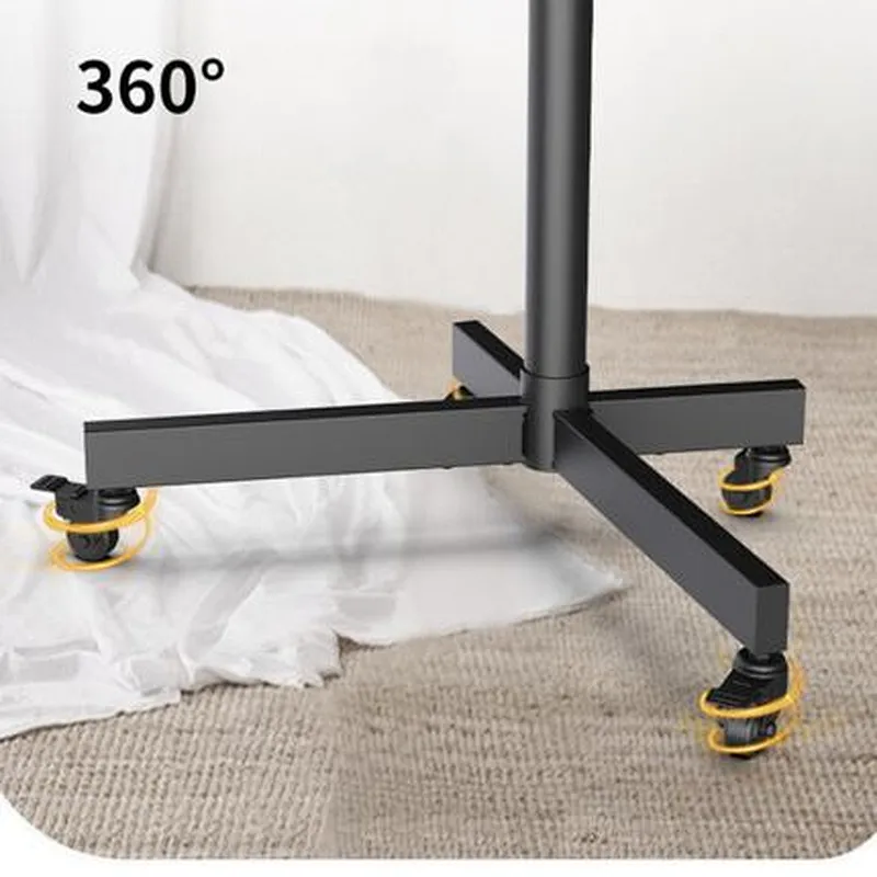 TV Trolley Stand with Storage Shelves Organize Your Media Space