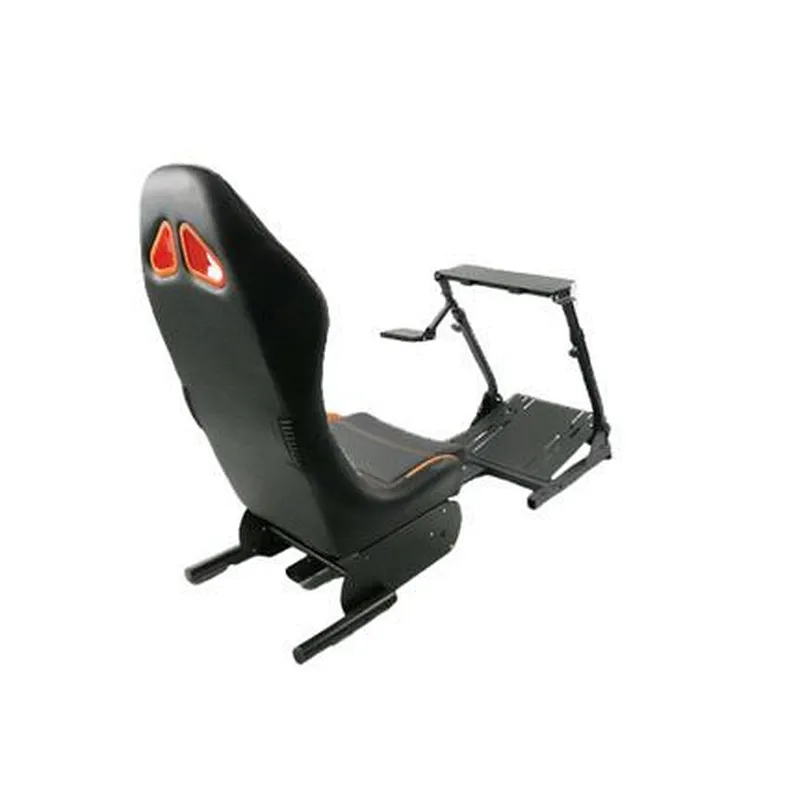 Folding Racing Simulator Cockpit Game Steering Wheel Seat Mount