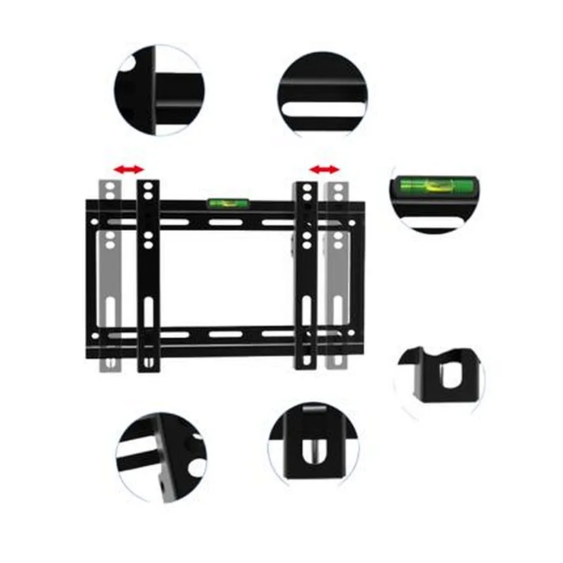 MG Wholesale OEM ODM Tilting TV Wall Mount Holder Universal TV Wall Mount
