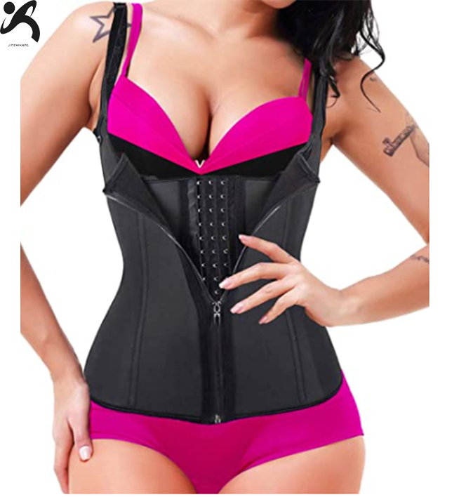 Waist Trainer Vest for Women Latex Workout Waist Cincher for Lower Belly Fat