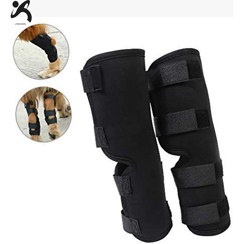 High quality neoprene leg joint wrap protector dog leg brace