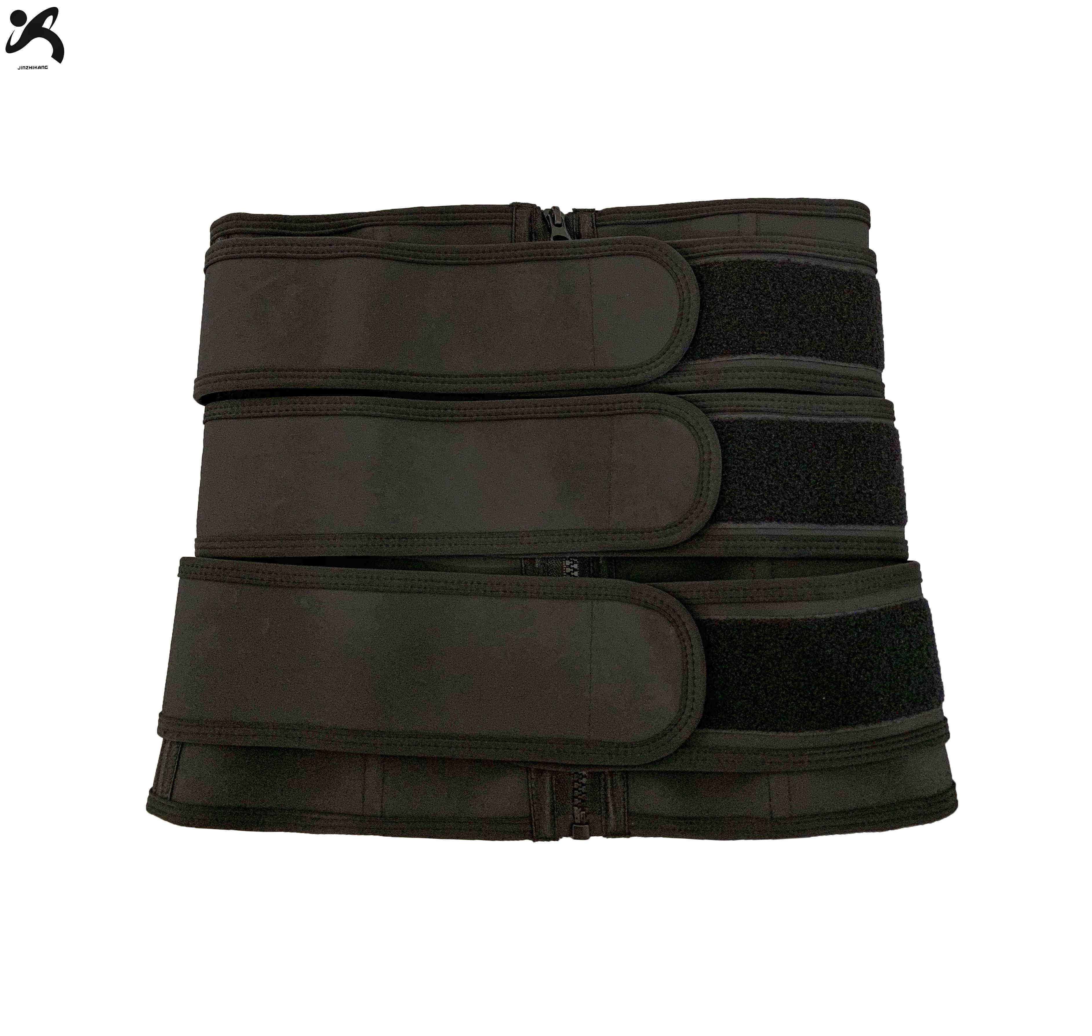 Promotional wholesale good quality private custom logo colorful latex waist trimmer slimming belt