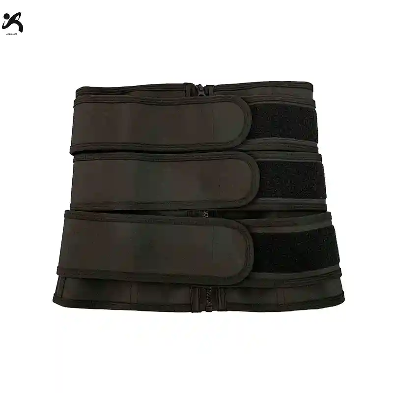 Promotional wholesale good quality private custom logo colorful latex waist trimmer slimming belt