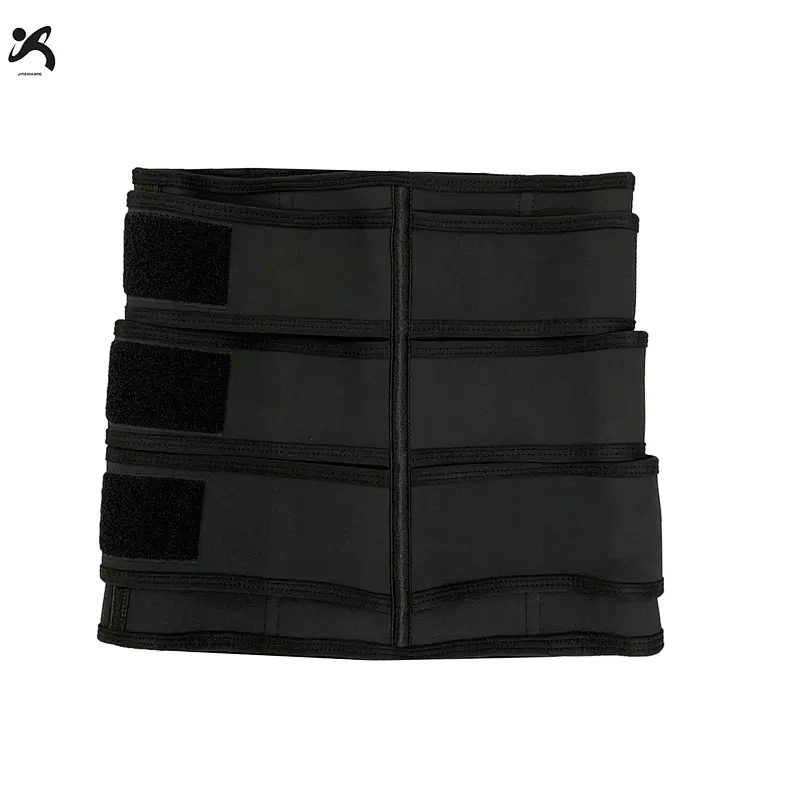 Promotional wholesale good quality private custom logo colorful latex waist trimmer slimming belt