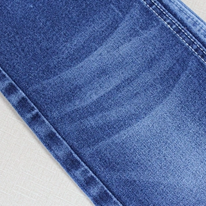 Indigo denim fabric super elastic good quality for fat lady and legging