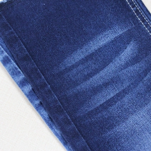 Indigo denim fabric super elastic good quality for fat lady and legging