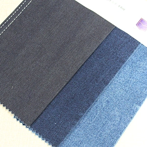Indigo denim fabric super elastic good quality for fat lady and legging