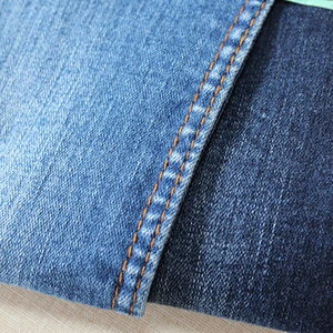 2020 New Design Chinese Woven Factory 10s slub cotton stretch fabric